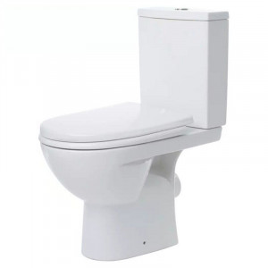 Унитаз-компакт Kolo Status 2397050UA косой выпуск нижний подвод сиденье полипропилен фото