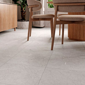 Грес Cersanit Spark 42x42 Light Grey mat интерьер