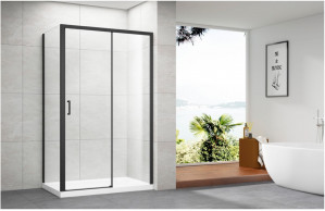Душевая кабина KO&PO Vision 80х120 прозрачное стекло без поддона фото