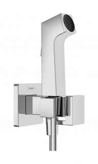 Гигиенический душ Hansgrohe Bidette 1jet E со шлангом и держателем 29233000 хром фото