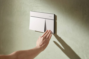 Смывная клавиша hansgrohe iFrame Element E 66003700, белый матовый фото