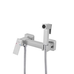 Набір для гігієнічного душу зі змішувачем Kroner KRP Edelstahl Kubus - ESG052 CV031897 фото