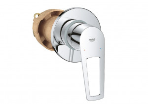 Гигиенический набор Grohe BauLoop New со смесителем и угловым вентилем UA2904200B фото