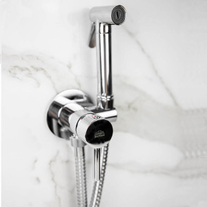 Гигиенический душ со смесителем Paffoni Tweet Round Mix хром (ZDUP110CR) фото