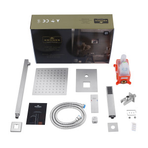 Душова система прихованого монтажу Kroner KRP Edelstahl Kubus - ESG082 CV029971 фото