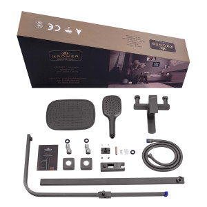 Душова система Kroner KRP Edelstahl Kubus - PVD063 CV035906 фото