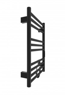 Електрична рушникосушарка Mario HF Greenwich 570x430 чорний мат фото