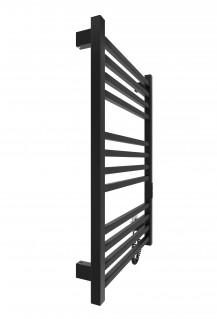 Електрична рушникосушарка Mario HF London 770х530 чорний мат фото