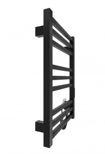 Електрична рушникосушарка Mario HF London 570x430 чорний мат фото