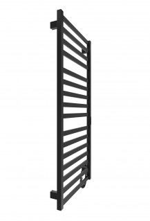 Електрична рушникосушарка Mario HF Oxford 1170х530 чорний мат фото