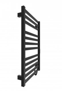 Електрична рушникосушарка Mario HF Oxford 770х530 чорний мат фото