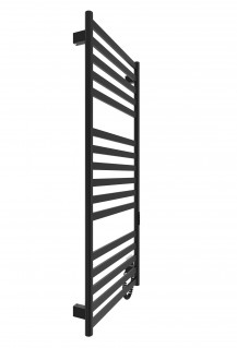 Електрична рушникосушарка Mario HF York 1170х530 чорний мат фото