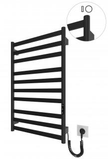 Електрична рушникосушарка Mario HF York 770х530 чорний мат фото