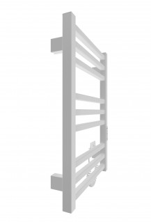 Електрична рушникосушарка Mario HF Derby 570х430 білий мат фото