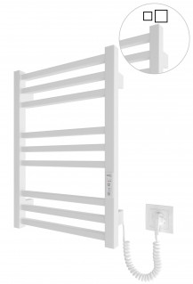 Електрична рушникосушарка Mario HF London 570x430 білий мат фото