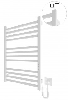 Електрична рушникосушарка Mario HF London 770х530 білий мат фото