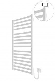 Електрична рушникосушарка Mario HF Oxford 1170х530 білий мат фото