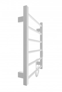 Електрична рушникосушарка Mario HF Leeds 570x430 білий мат фото