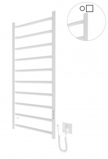 Електрична рушникосушарка Mario HF Leeds 970x430 білий мат фото