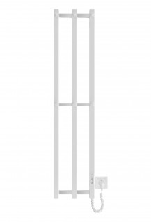 Електрична рушникосушарка Mario HF Slim 1170х250 білий мат фото