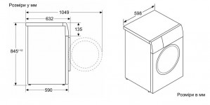 Стиральная машина Bosch WAN28281UA 8кг схема