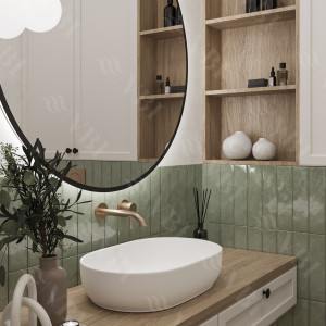 Умывальник VBI ANDRIA WHITE накладной VBI-011700 фото