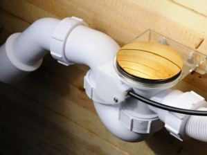 Сифон для ванны автомат McAlpine HC31-GOLD фото