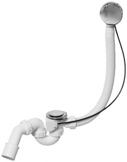 Сифон для ванны автомат McAlpine HC31S1 фото