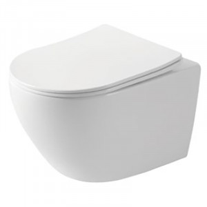 Унитаз подвесной Rivera RONDA Rimless + сидение soft-close R0049RQS фото