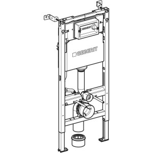 Инсталляционная система Geberit Duofix Basic для унитаза 2в1 458.103.00.2 схема
