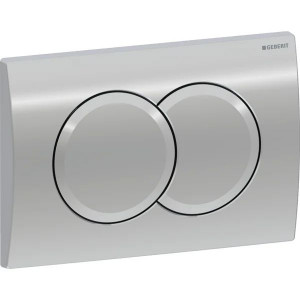 Комплект инсталляция Geberit Duofix для унитаза 2в1 458.103.00.2 + клавиша 
DELTA01 хром 458.133.21.3 фото