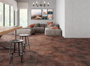 Грес Cersanit Trendo 29.8х59.8 Brown интерьер