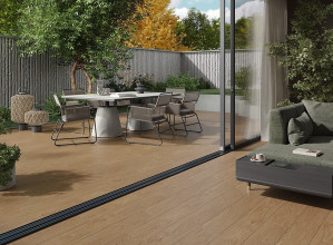 Грес Cersanit Tornwood 18.5х59.8 Brown интерьер