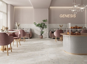 Грес Cersanit Genesis 59,8х119,8 Cream mat интерьер