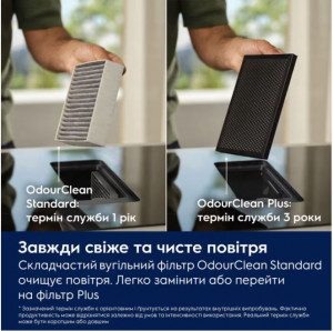 Индукционная варочная поверхность со встроенной вытяжкой Electrolux ECC83410CK 80см фото