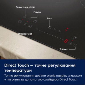 Индукционная варочная поверхность со встроенной вытяжкой Electrolux ECC83410CK 80см фото