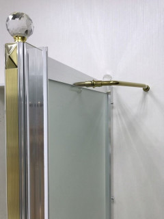 Душевая кабина Orans SR-1654-COMBI gold/chrome (L\R) 120х80х200 фото