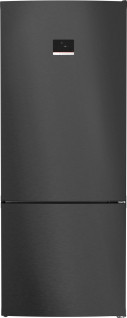 Холодильник з нижньою морозильною камерою Bosch KGN76CXE0N 186 x 75 cm чорна сталь з покрит. проти відбитків фото