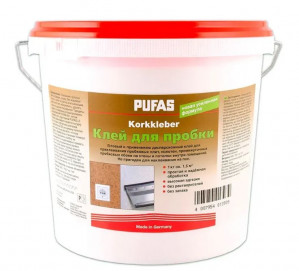 Клей для пробки Pufas Korkkleber 4 кг