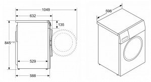 Пральна машина Bosch WGA244Z0UA схема