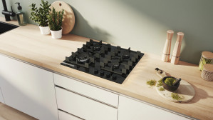 Газова варильна поверхня Bosch PNK6B6P41R газ на склi фото