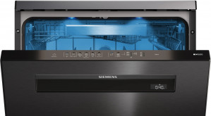 Окремостояча посудомийна машина SIEMENS SN15EC00NT 60см чорний метал фото
