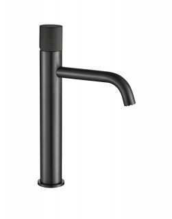 Смеситель для умывальника VBI MILANO DUO BLACK высокий VBI-050101BL-H02BL