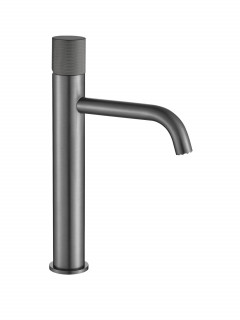 Смеситель для умывальника VBI MILANO DUO GRAPHITE высокий VBI-050101GR-
H02GR