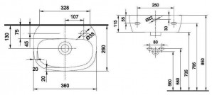 Умывальник Kolo Style L22136000