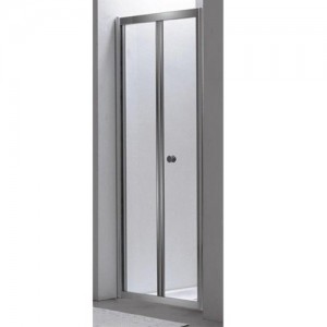 Дверь в нишу Eger bifold 599-163-80 складная хром прозрачное фото