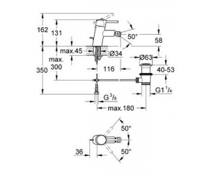 Смеситель Grohe Concetto 32208001