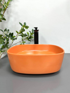 Умывальник VBI AREZZO TERRACOTTA MATT накладной VBI-013204 фото