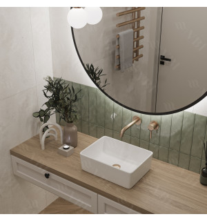 Умывальник VBI ASTI S WHITE накладной VBI-013001 фото