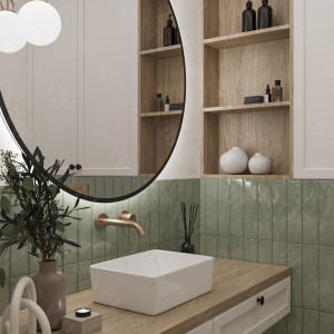 Умывальник VBI LATINA BLACK STONE MATT накладной VBI-013103 фото